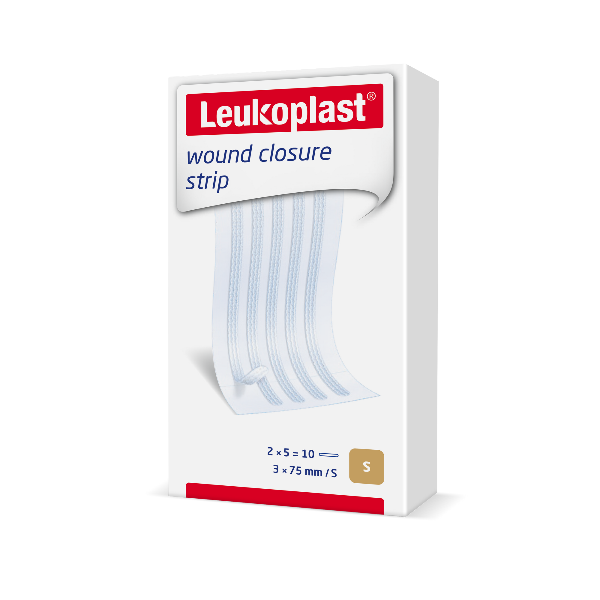 Sutures cutanées adhésives Leukoplast strip BSN
