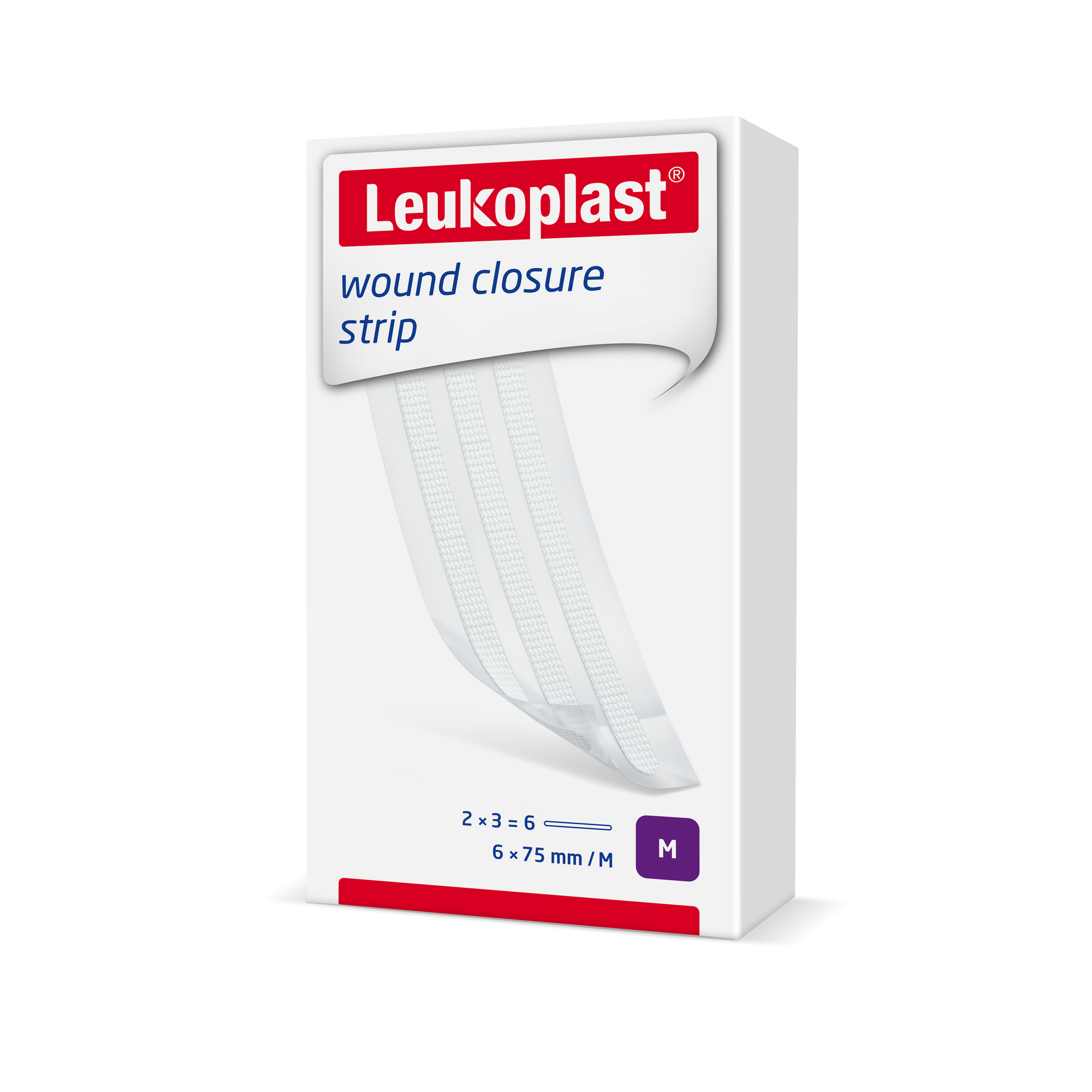 Sutures cutanées adhésives Leukoplast strip BSN