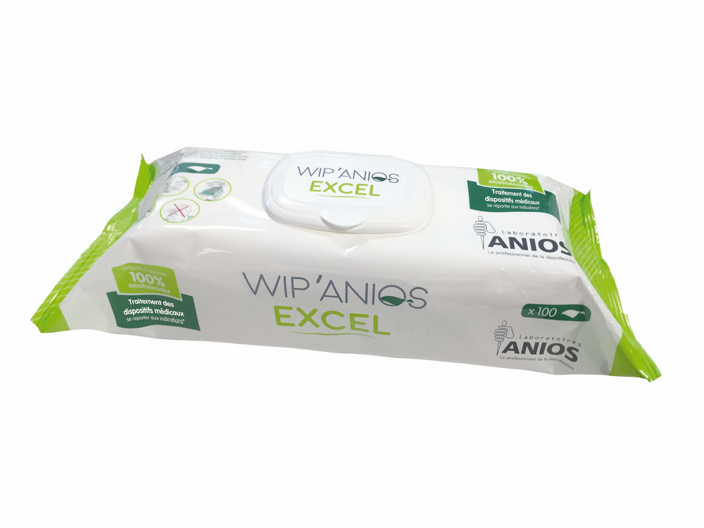 Lingettes désinfectantes Wip'Anios Excel
