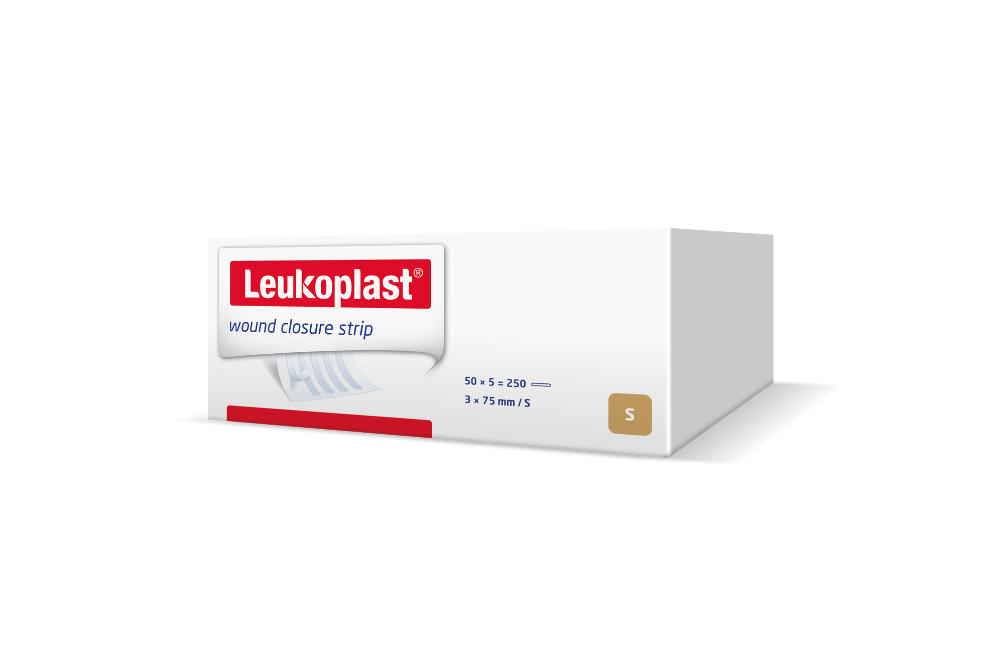 Sutures cutanées adhésives Leukoplast strip BSN