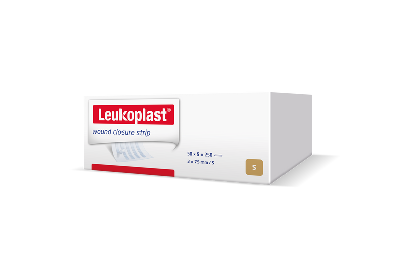 Sutures cutanées adhésives Leukoplast strip BSN