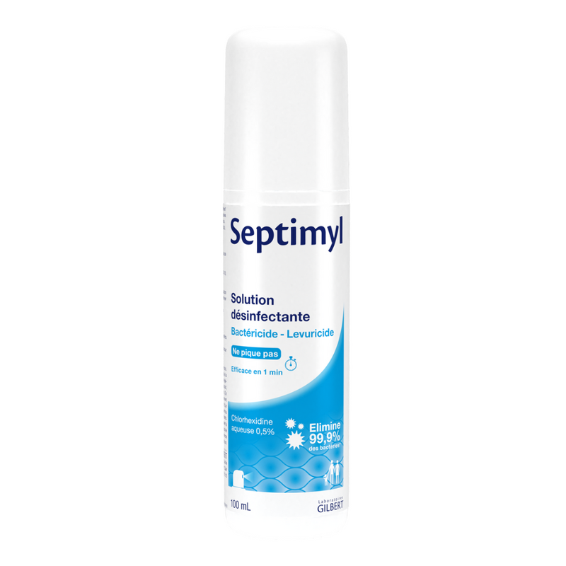 Spray désinfectant Chlorhexidine 0,5% Septimyl