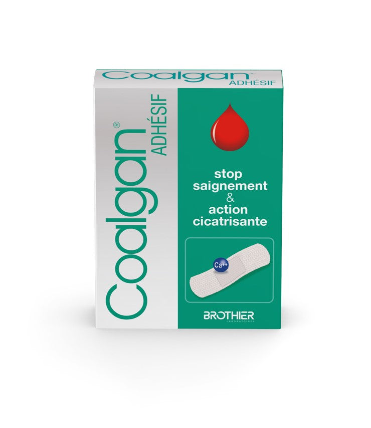 Pansement hémostatique et cicatrisant Coalgan