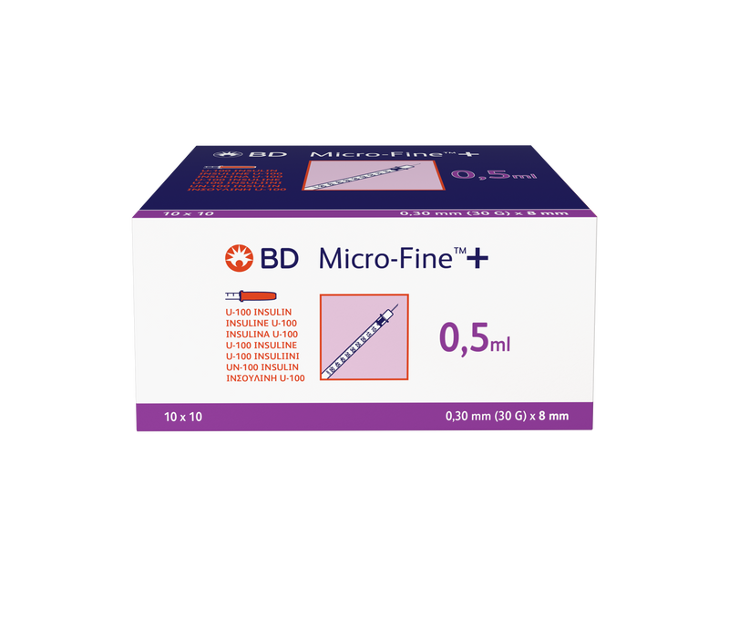 Seringue à insuline avec aiguille BD Micro-Fine