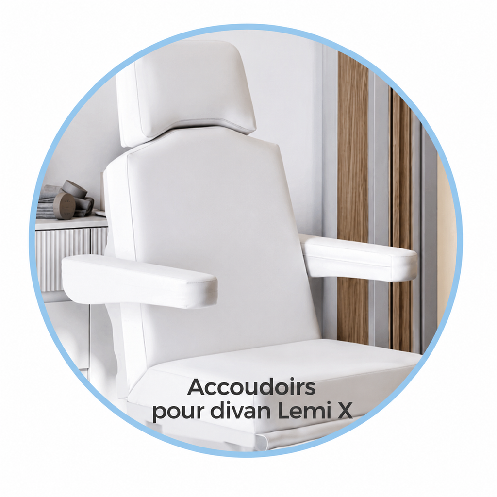 Paire d'accoudoir pour divan LEMI X