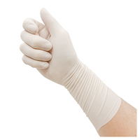 Gants stériles Precinium en latex poudré - Boîte de 50 paires