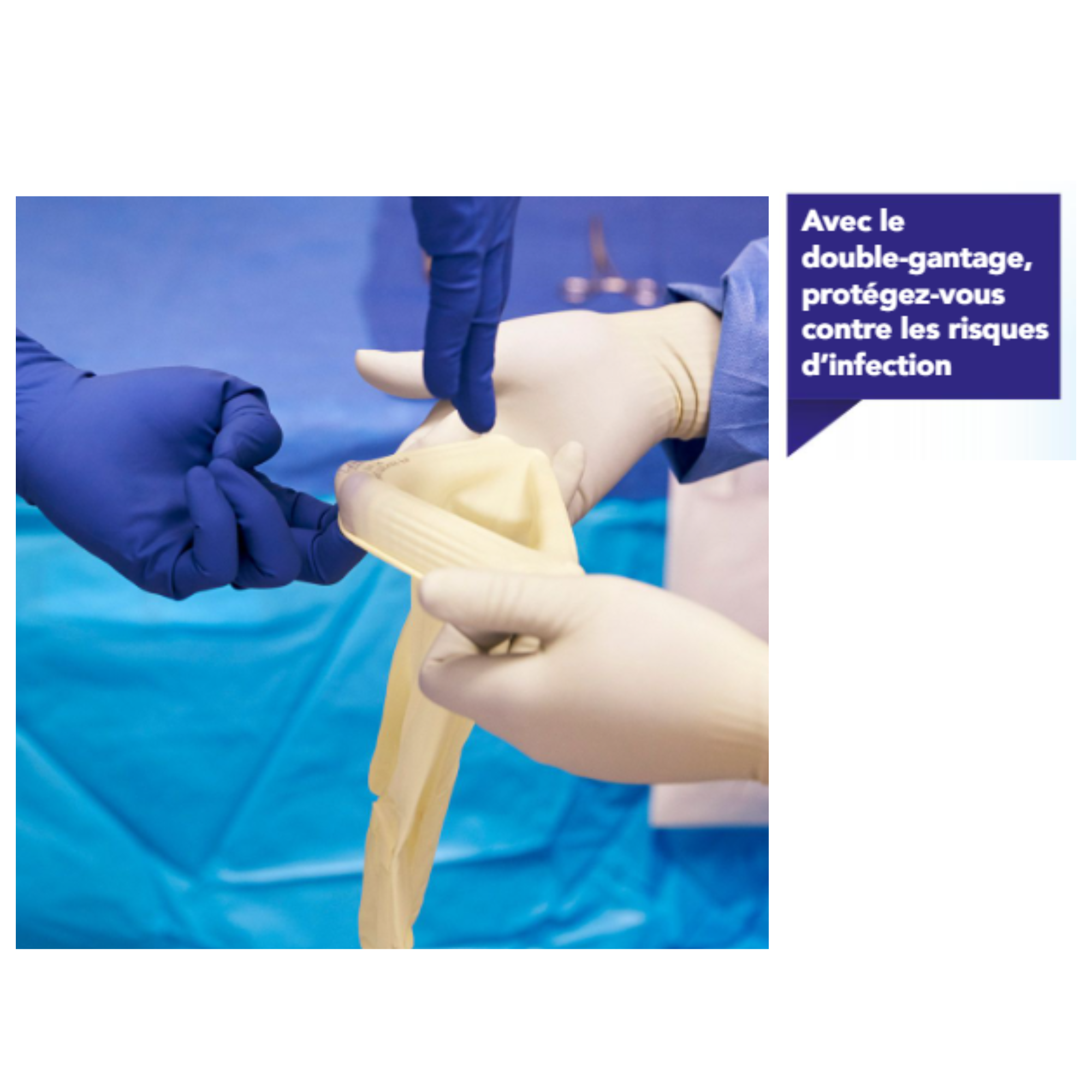 Gants chirurgicaux Protexis™ Latex pour double gantage