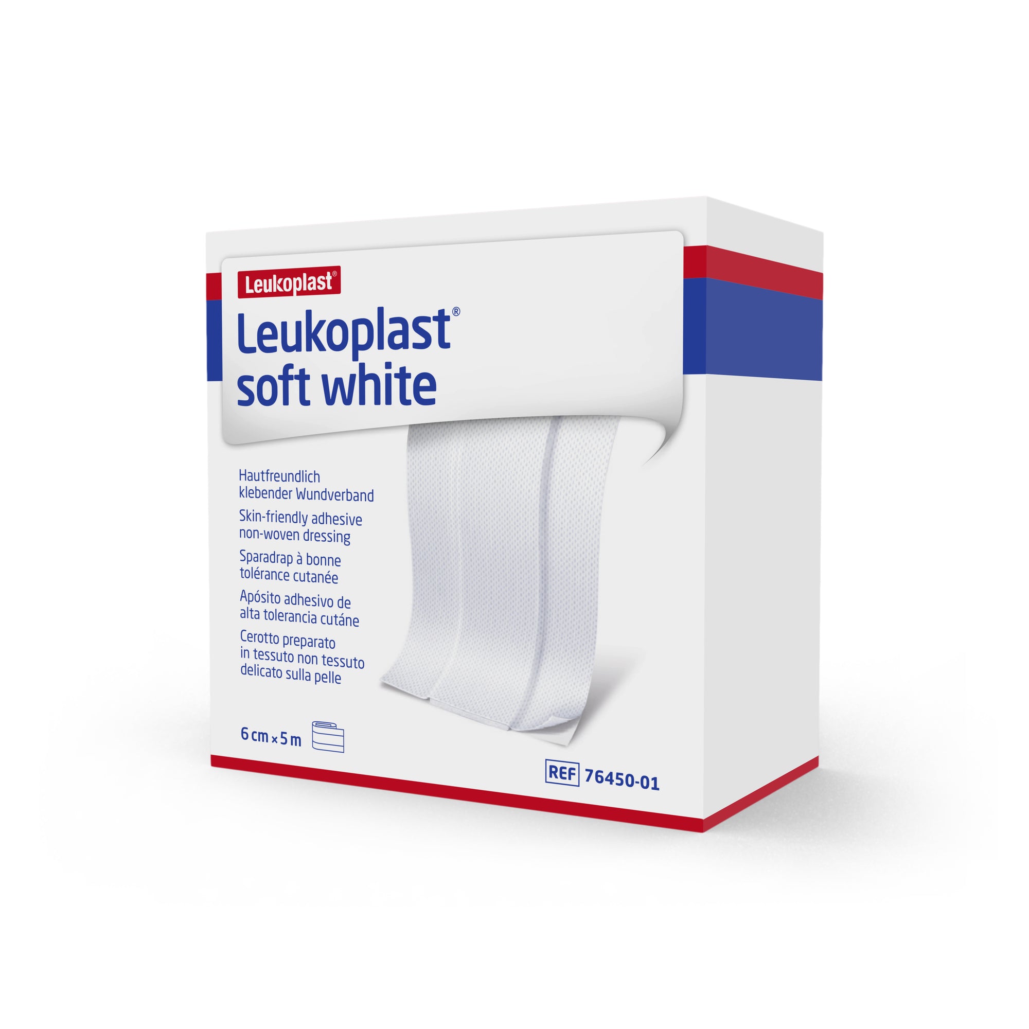 Pansement adhésif à découper pour peaux sensibles - Leukoplast Soft White