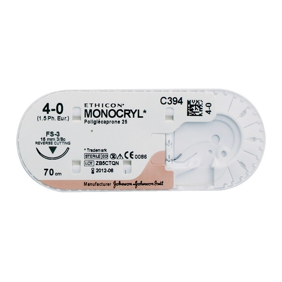 Fils de sutures Monocryl - Boîte de 36