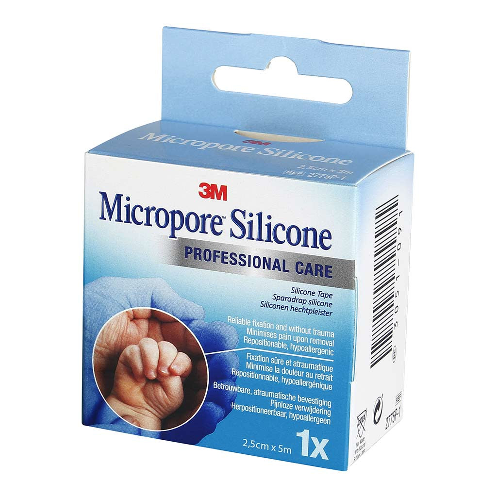 Sparadrap 3M Micropore silicone