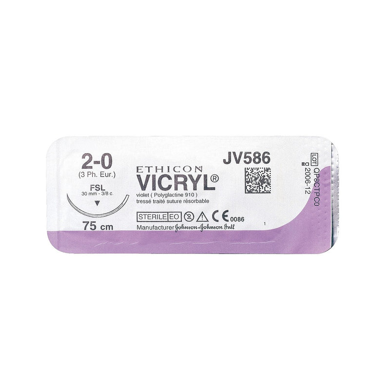 Fils de suture Vicryl Ethicon - Boîte de 36