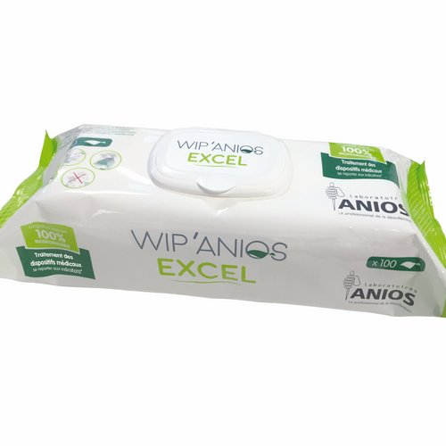 Lingettes WIP ANIOS Excel - Boîte de 100