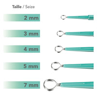 Curette dermatologique KAI - Boîte de 20