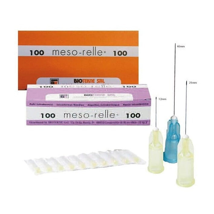 Aiguilles de mésothérapie Meso-relle 31G - Boite de 100