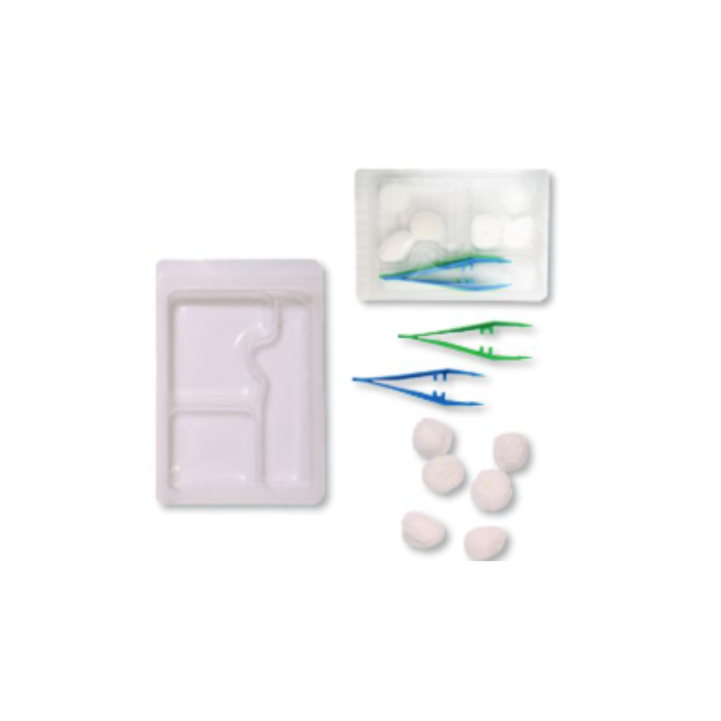 Set de pansement sans champ de soins LCH - Carton de 65 sets