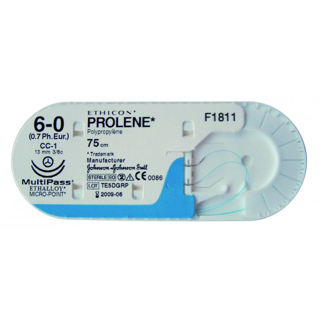 PROLENE 4/0-1.5-75 3/8 19MM MULTIPASS