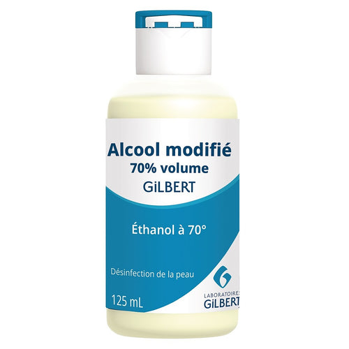 Alcool modifié 70% Flacon 125 ml - Gilbert