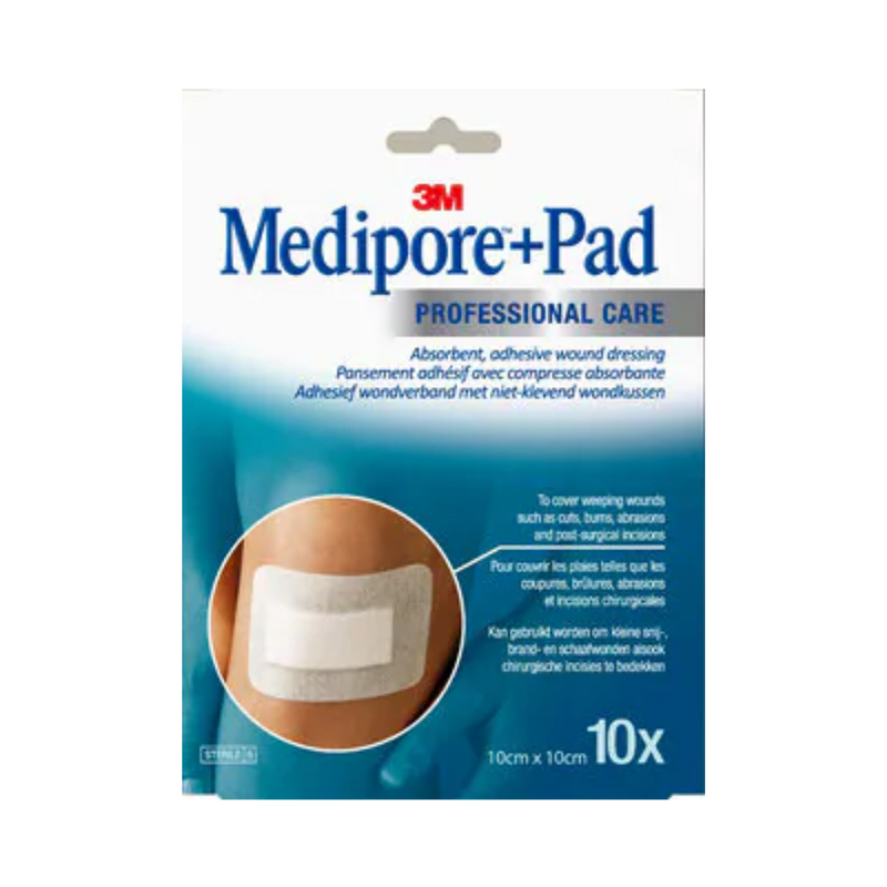 Pansement Adhésif Stérile 3M™ Medipore + Pad - Boîte de 10