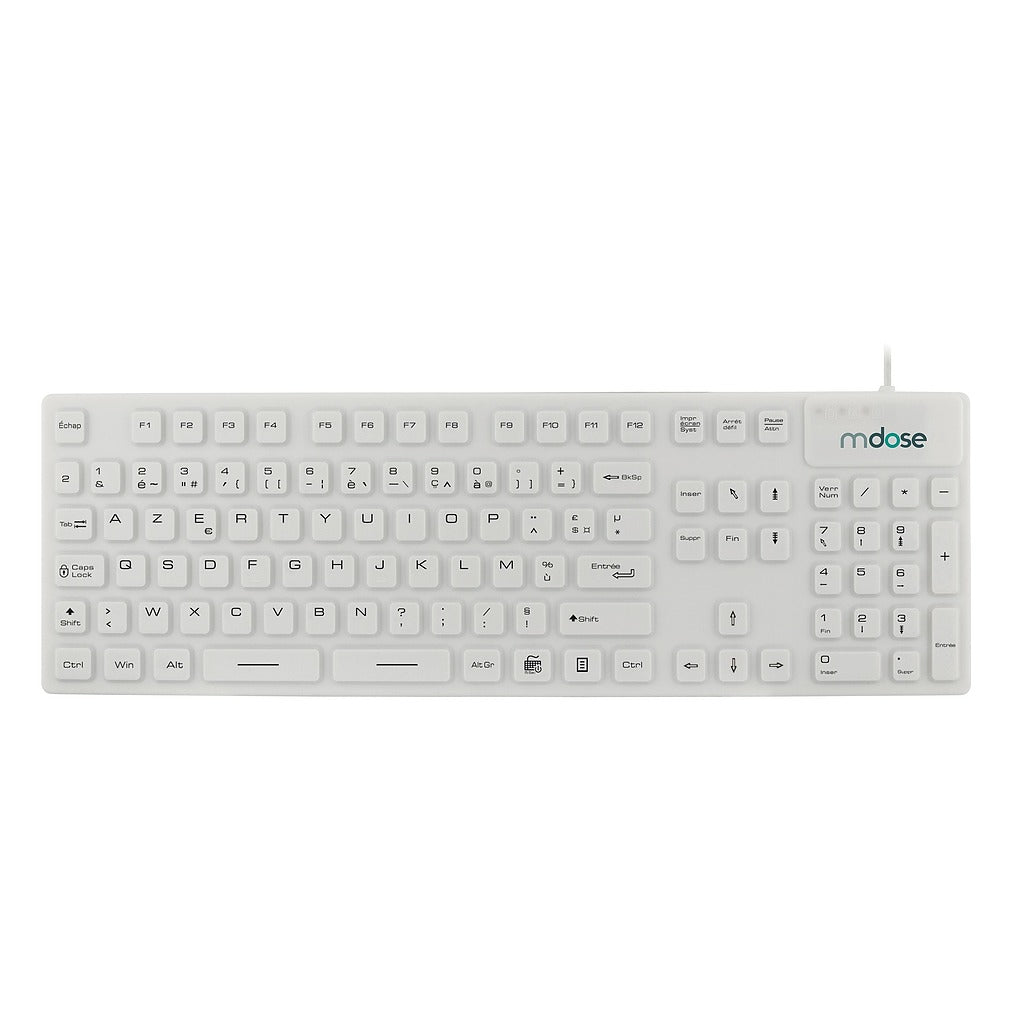 Clavier d'ordinateur pour milieu médical