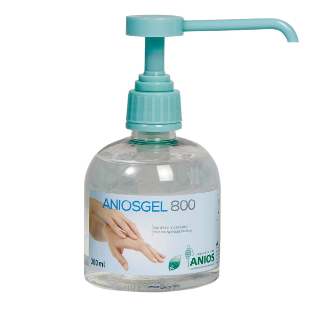 Gel hydroalcoolique peaux sensibles Aniosgel 800