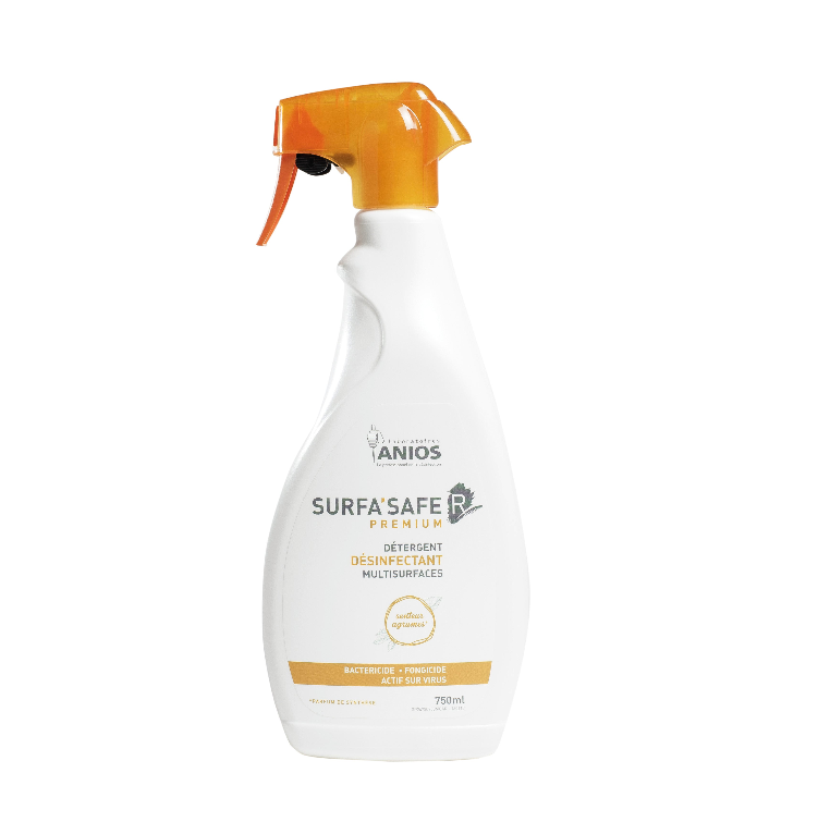 Détergent désinfectant SurfaSafe Premium R, spray mousse compacte 750ml