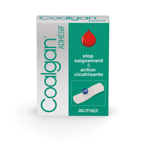 Pansement hémostatique et cicatrisant Coalgan