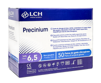 Gants stériles Precinium en latex non poudrés - Boîte de 50 paires