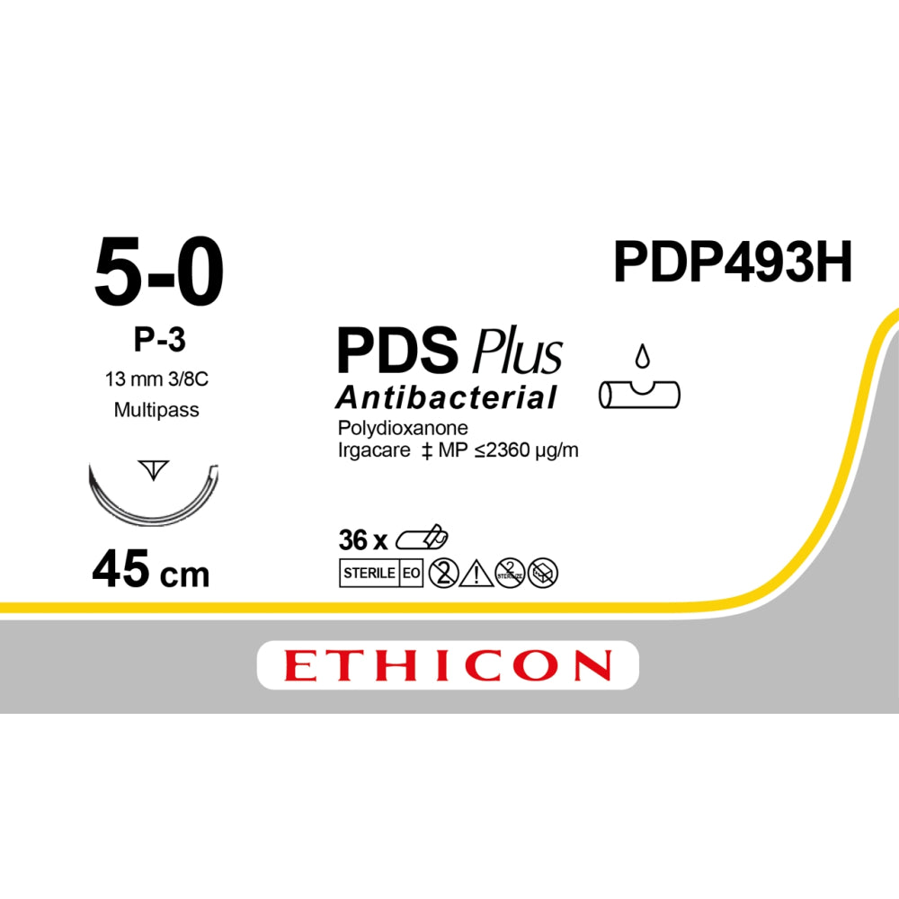 Fils de suture PDS Plus incolore PDP422H - Boîte de 36