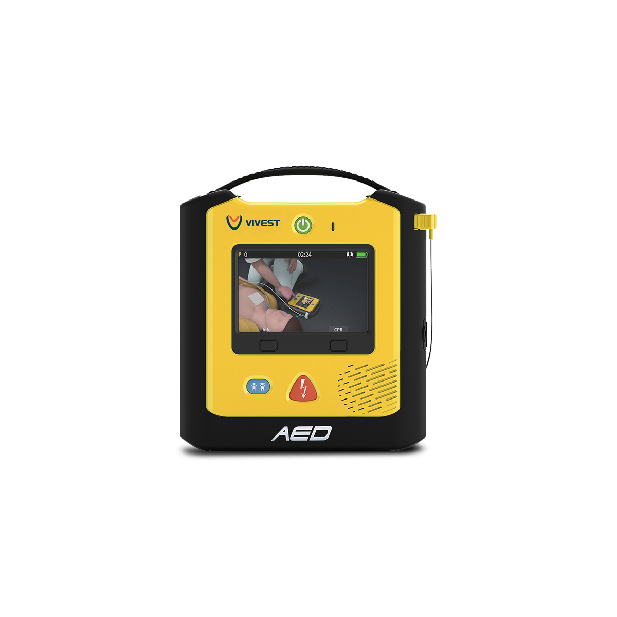 Défibrillateur semi-automatique ViVest Powerbeat X3
