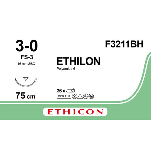 Fil de Suture Non Résorbable ETHILON™ Noir